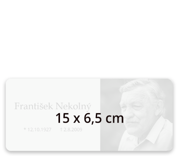 Kovový obdélník - dlouhý